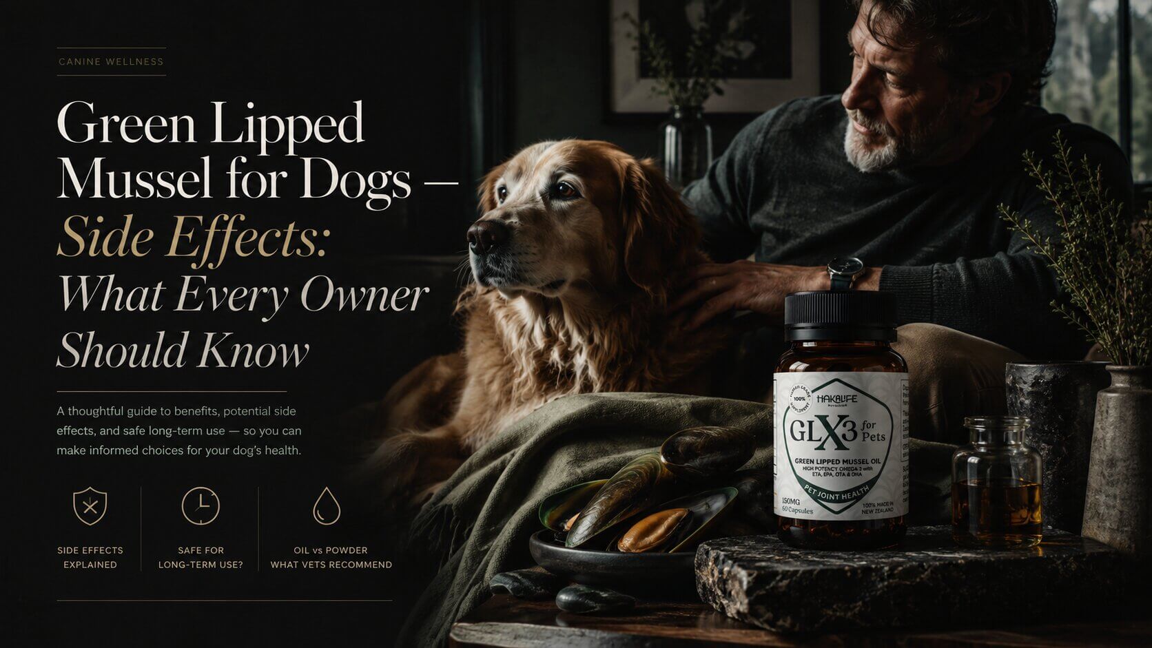 Green Lipped Mussel for Dogs — Side Effects: What Every Owner Should Know