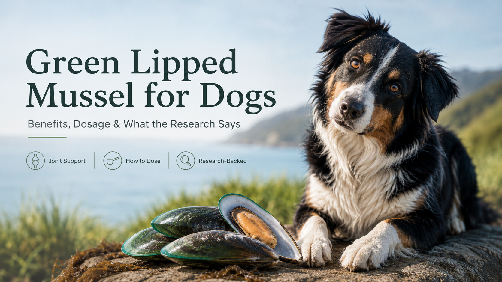 Green Lipped Mussel for Dogs: Benefits, Dosage & What the Research Says
