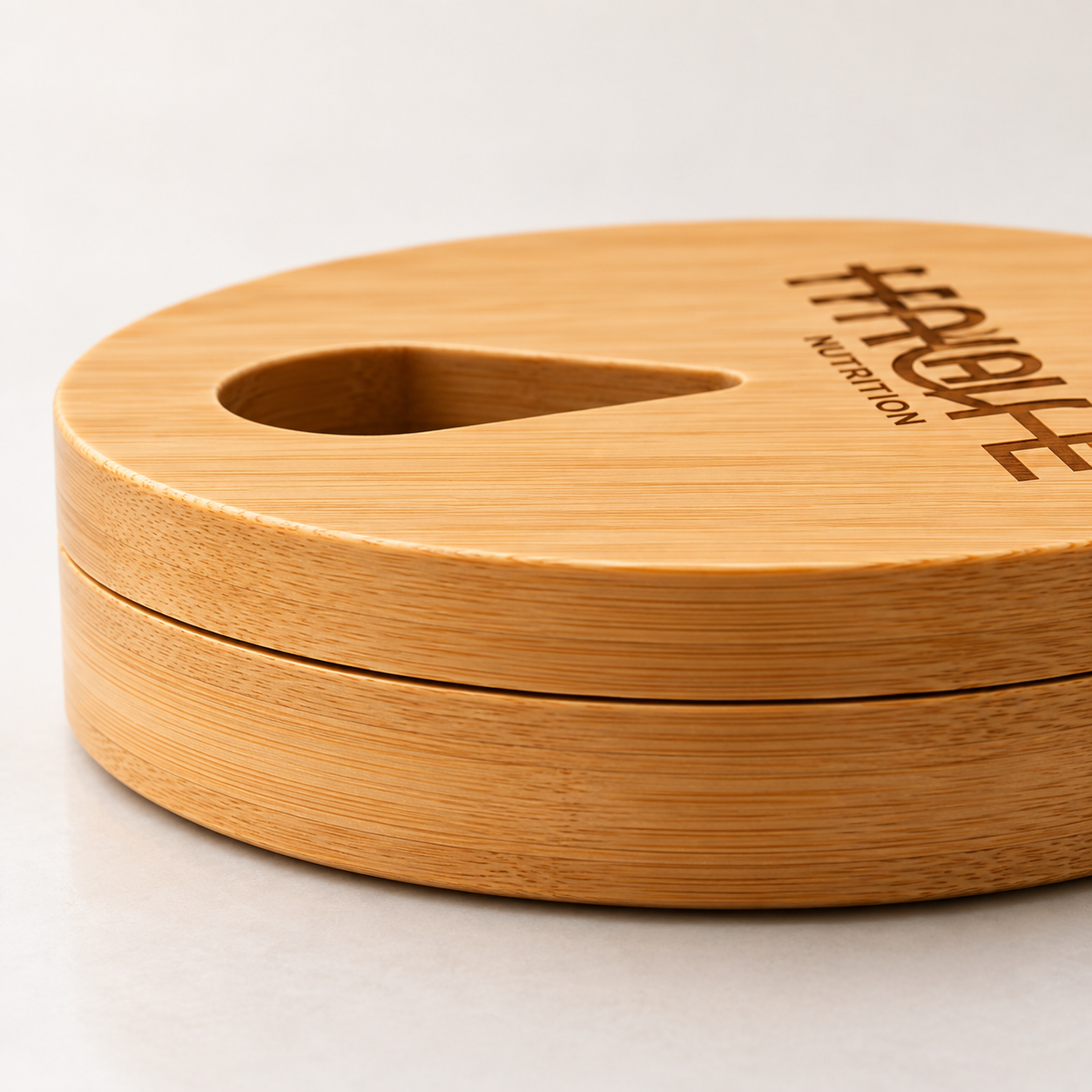 Bamboo Pill Organizer - 7 Day Laser Etched